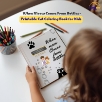 cat coloring book printable for kids
