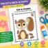 Scissor Skills Preschool Activity Book for Kids Ages 4–7 with fun cut and paste activities, animals, bugs, flowers, and preschool cutting practice exercises.